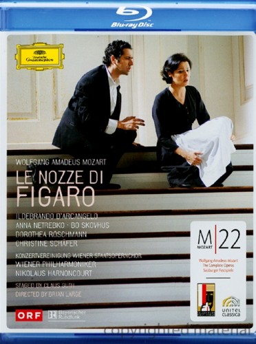 Mozart - Le Nozze Di Figaro / Женитьба Фигаро (Anna Netrebko / Анна Нетребко) [2006 г., опера, Blu-Ray Disk, 1080i]