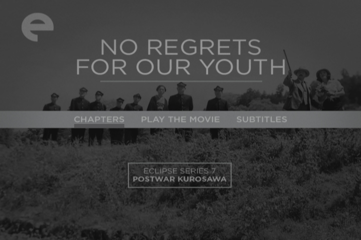 No Regrets For Our Youth [1946]