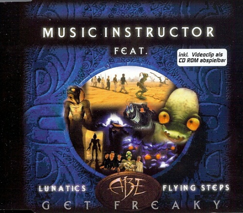 (Breakbeat, Electro) Music Instructor Feat. Lunatics, Abe, Flying Steps - Get Freaky (CD, Maxi Single) - 1998, FLAC (tracks+.cue), lossless