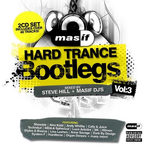 (Hard Trance/Hard House/Hard Style) VA - Masif Hard Trance Bootlegs Vol.3 - 2009, MP3 (tracks), 160 kbps