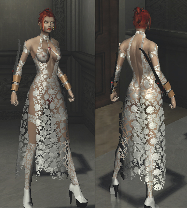 Patch BloodRayne 2 FSAA Patch 1.51 + HD texture pack (for Act 1) + Models.