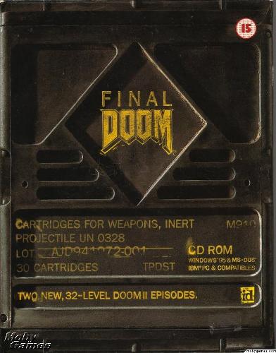 (Soundtrack) Final DOOM OST (Jonathan El-Bizri, Josh Martel, L.A. Sieben, Tom Mustaine) [W32] [GameRip] - 1996, OGG Vorbis (tracks), VBR 89-177 kbps, AVG 118 kbps